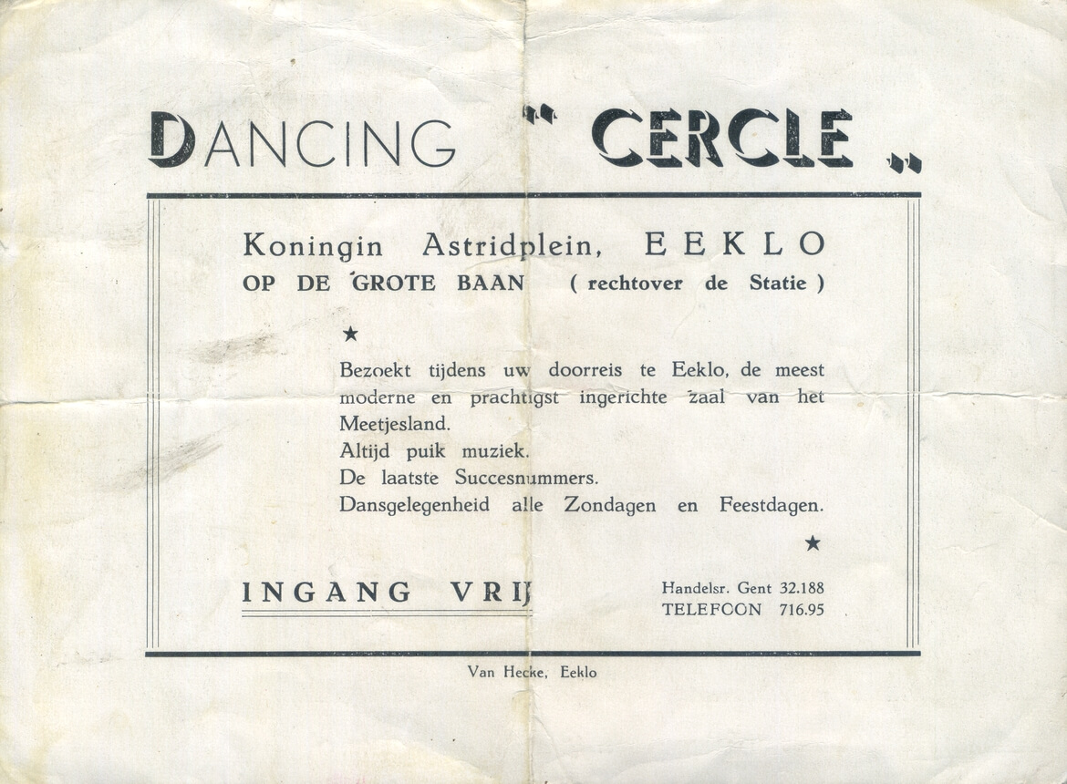 Danszaal/dance hall 'Cercle', Eeklo